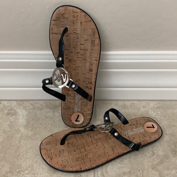 Michael Kors Shoes - MICHAEL KORES BRAND NEW SIZE 7 T-STRAP SANDALS